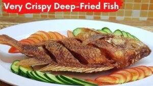“Deep fried fish fillets with crunchy coating in desi style”
